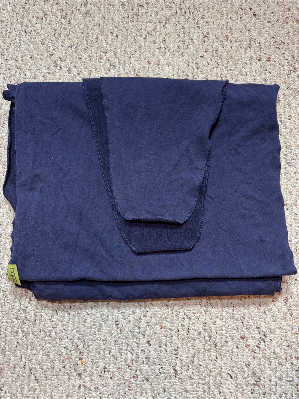 Boba Baby Wrap Navy Blue Soft Stretchy Baby Wearing Active Parents Hands-free